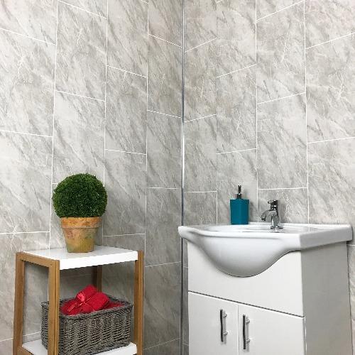 Cutline DK Grey Marble