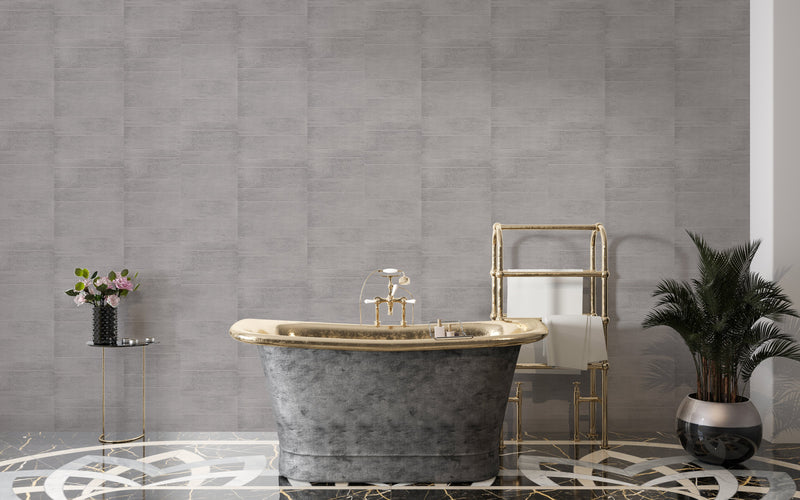 Multi Tile Grey 10mm (Large Tile 1m wide) 2.4m