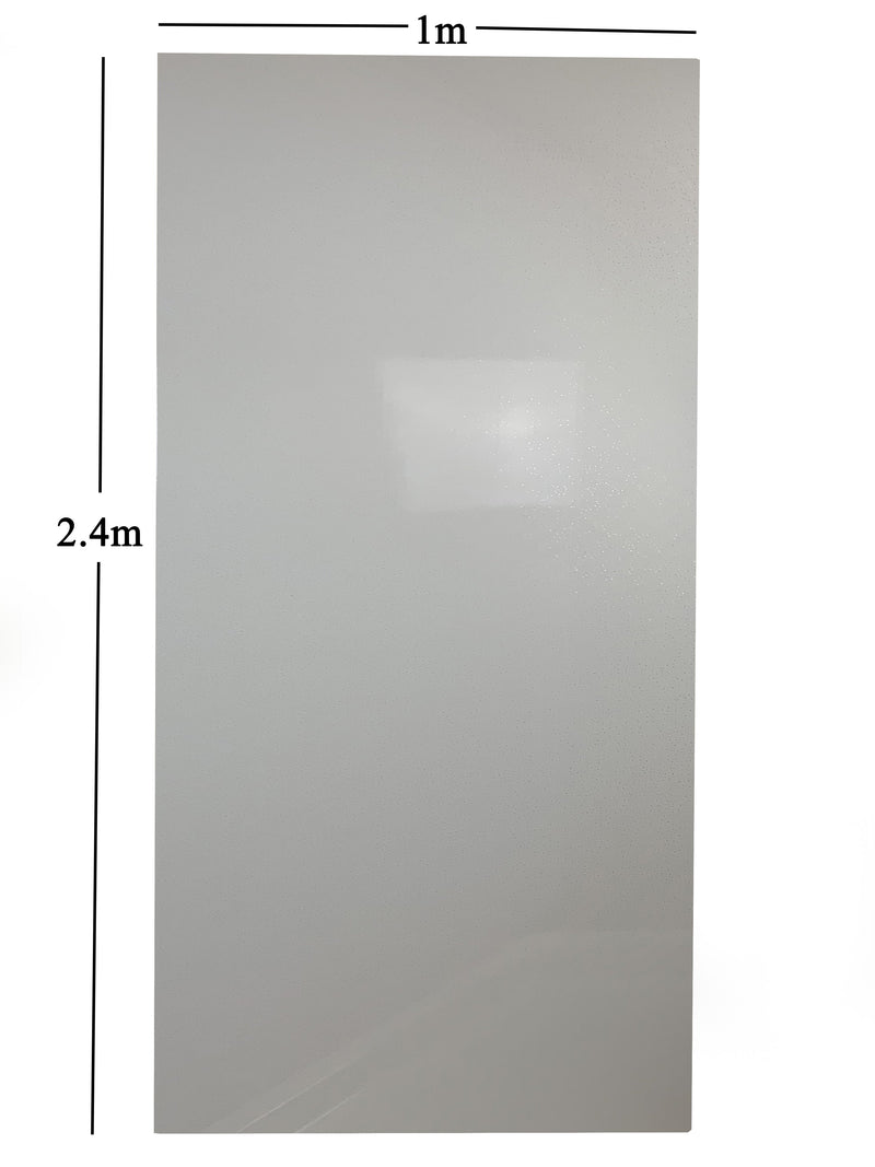 White Rain 1m Wide PVC Cladding 10mm
