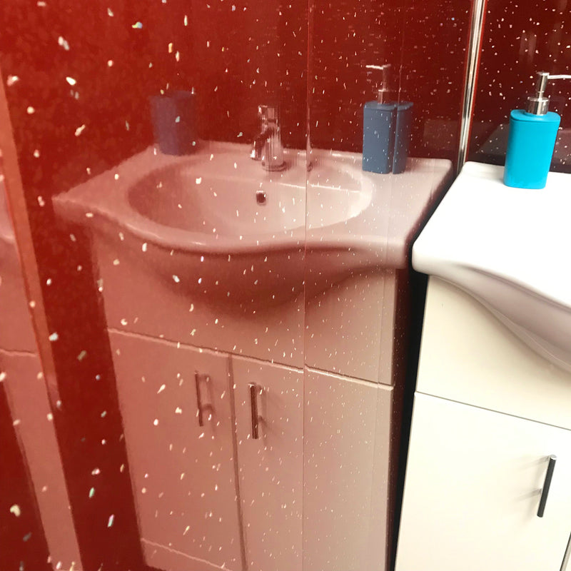 Red Sparkle 5mm