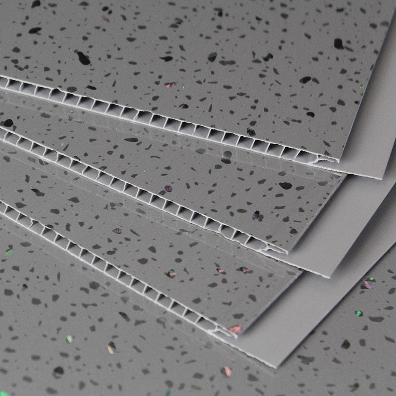 Grey Sparkle 5mm