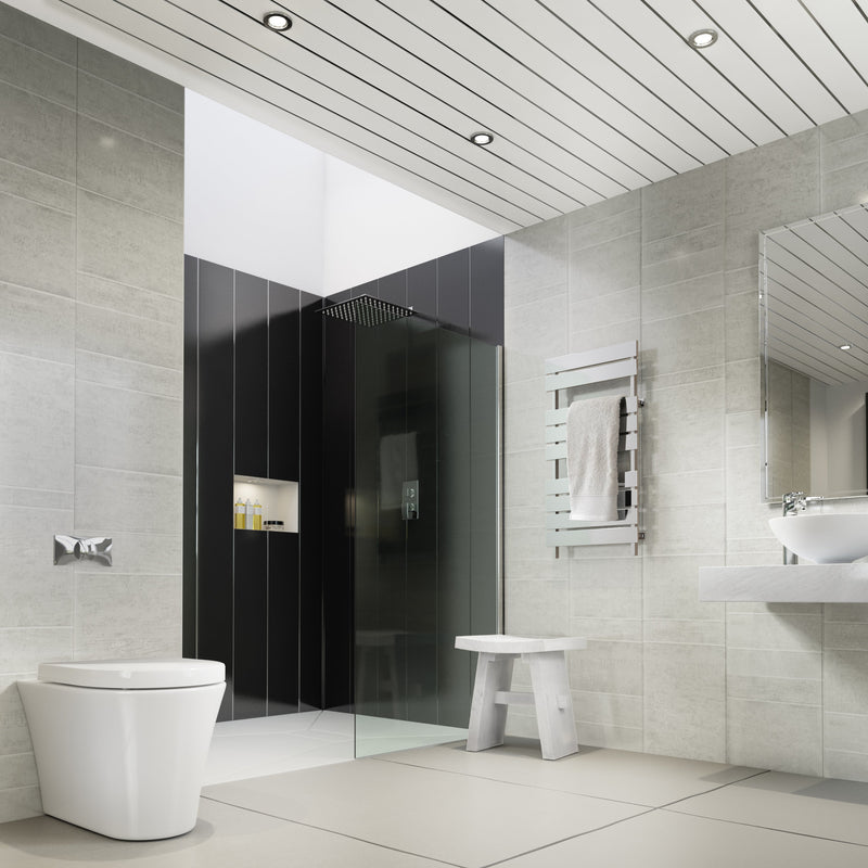 Multi Tile Grey 10mm (Large Tile 1m wide) 2.4m
