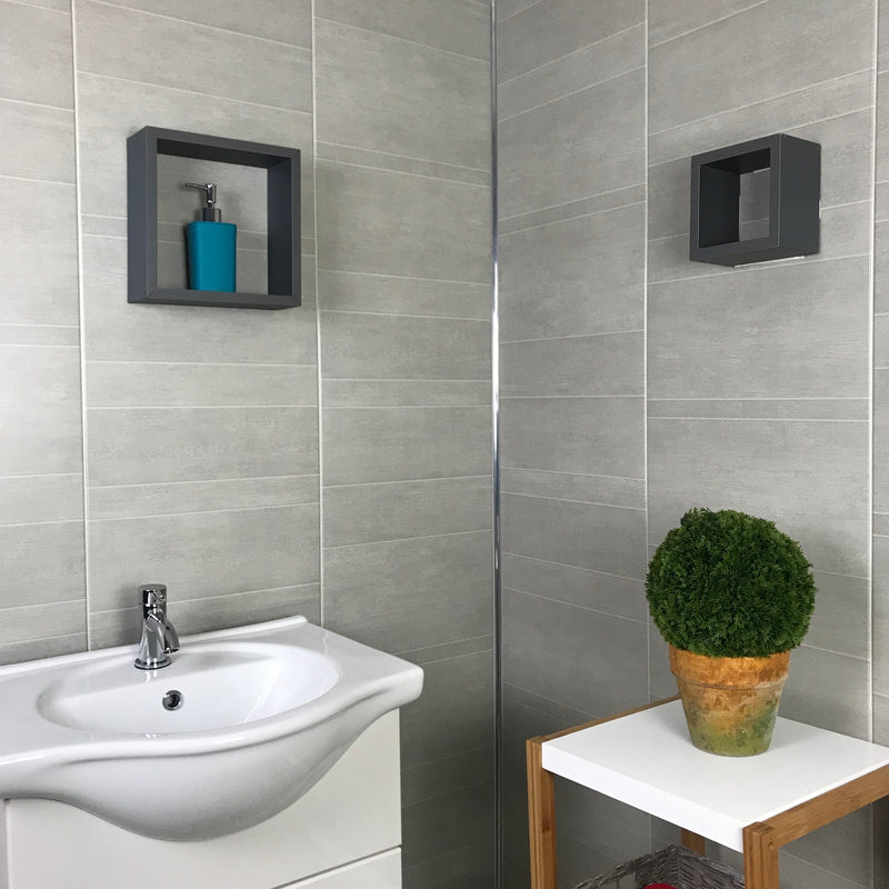 Multi Tile Grey 400mm (Large Tiles)