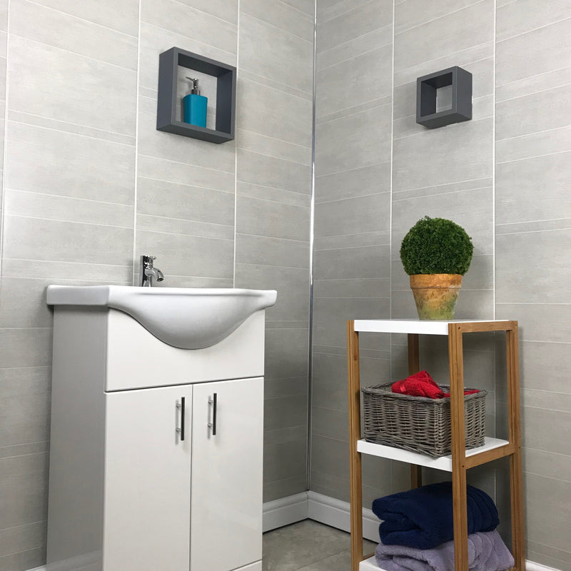Multi Tile Grey 400mm (Large Tiles)