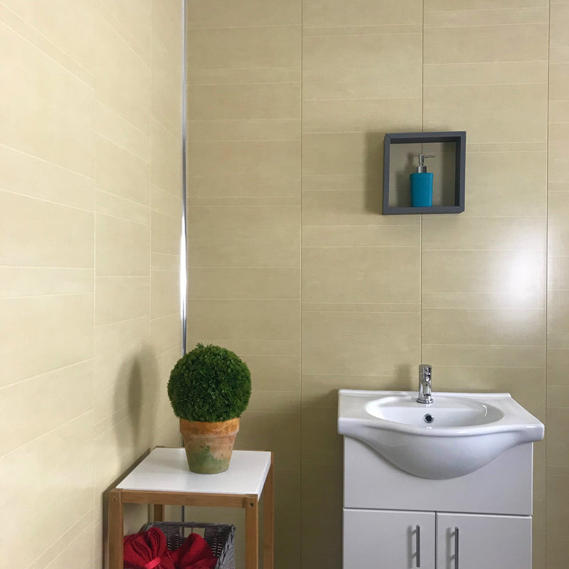 Multi Tile Beige 400mm (Large Tiles)