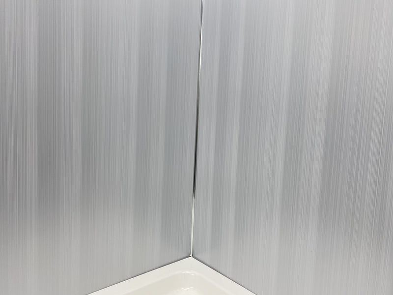 Dark Grey Stripes 10mm (1m wide x 2.4m high)