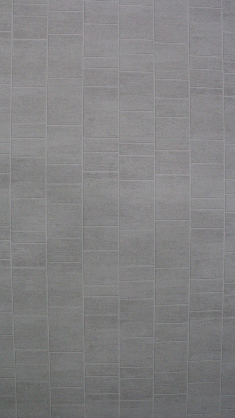 Multi Tile Small Grey Tile Effect 10mm (1m wide x 2.4m high)