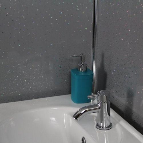 Grey Sparkle 5mm
